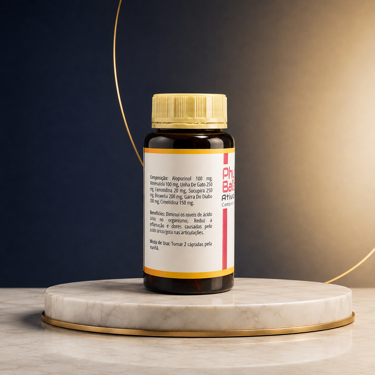 Physio Balance Ativus Composto para Ácido Úrico – 20 Cápsulas - Imagem 2