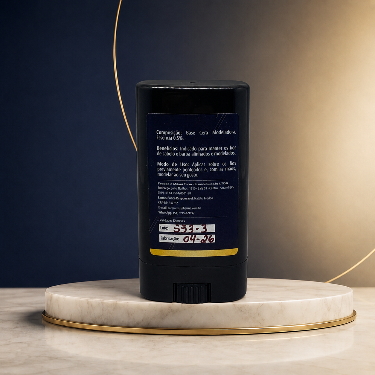 Cera Modeladora Ativus Man 15 g - Imagem 2