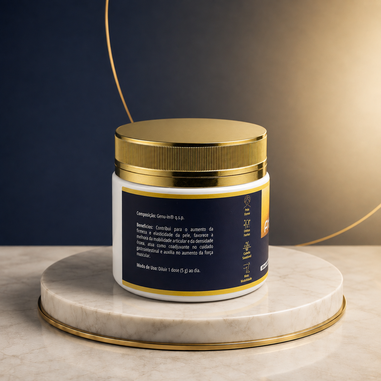 Colágeno Ativus Genu-in® Sem Sabor – 150 g - Imagem 2