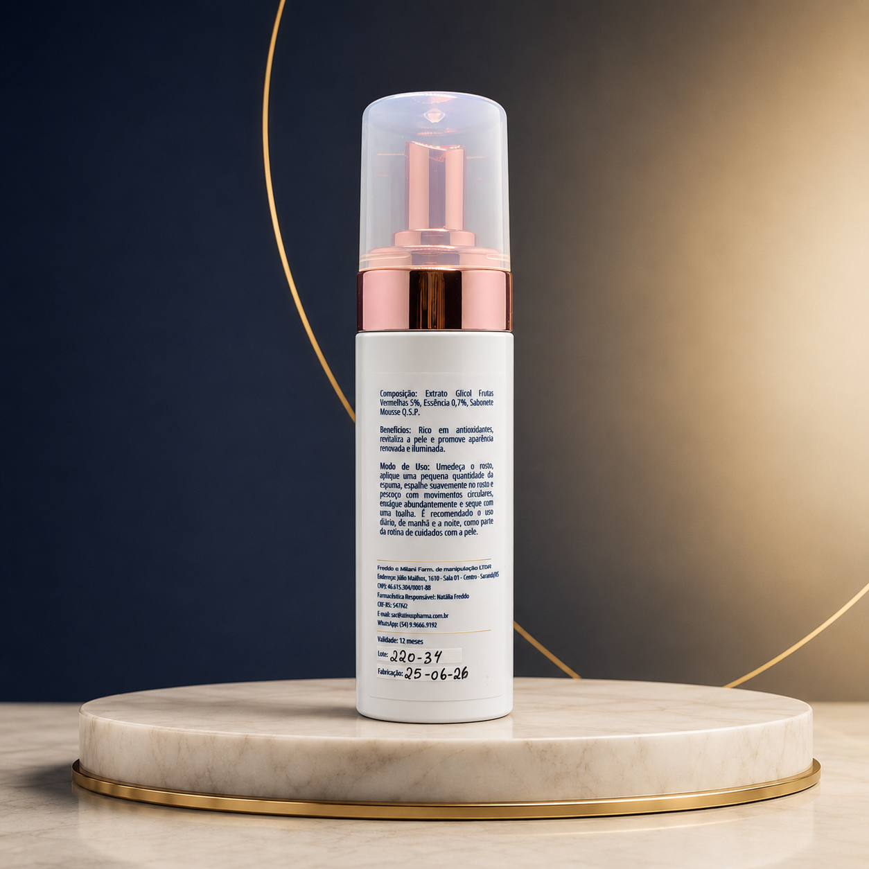 Derma Clean Revita Red Ativus Pharma 150 ml - Imagem 2