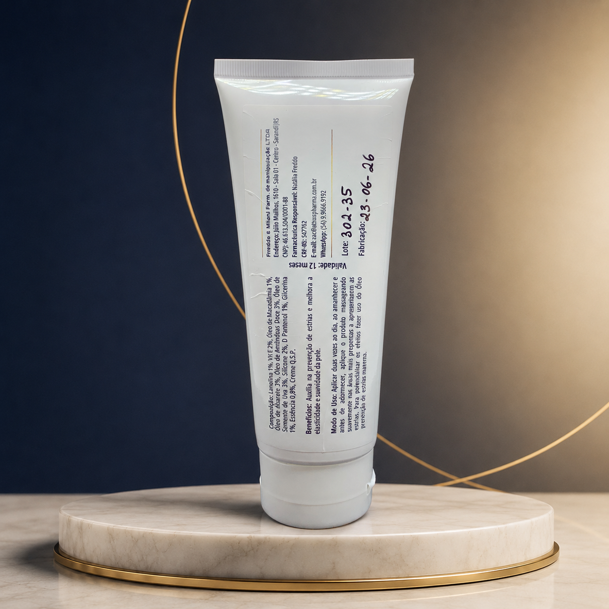 Creme Prevenção de Estrias Ativus Materna 200 ml - Imagem 2