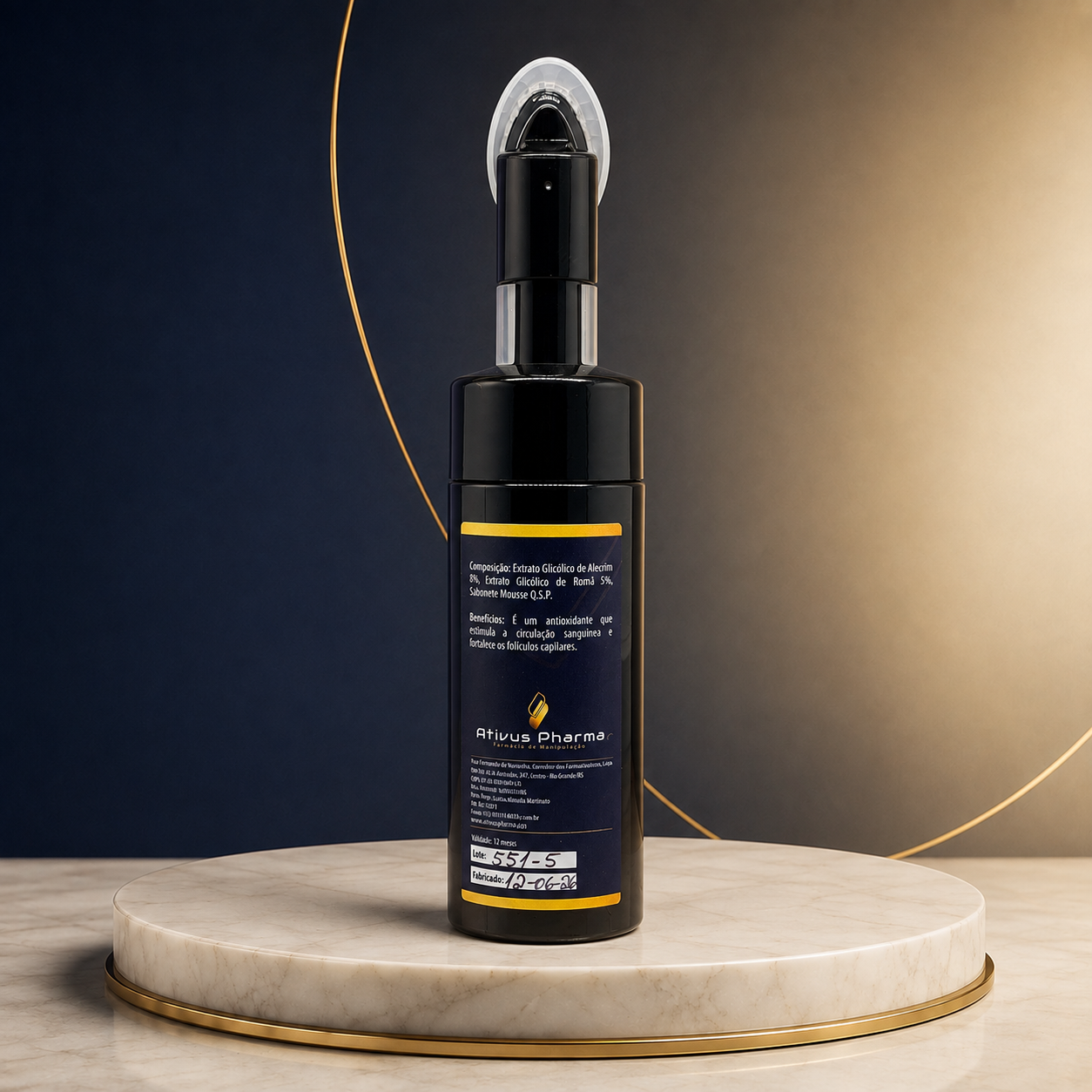 Derma Clean Man Ativus Pharma 150 ml - Imagem 2