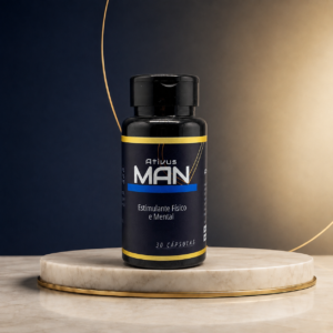 Ativus Man Estimulante Físico e Mental – 30 Cápsulas
