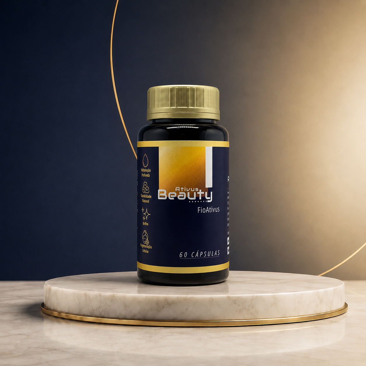 Ativus Beauty FioAtivus — 60 cápsulas