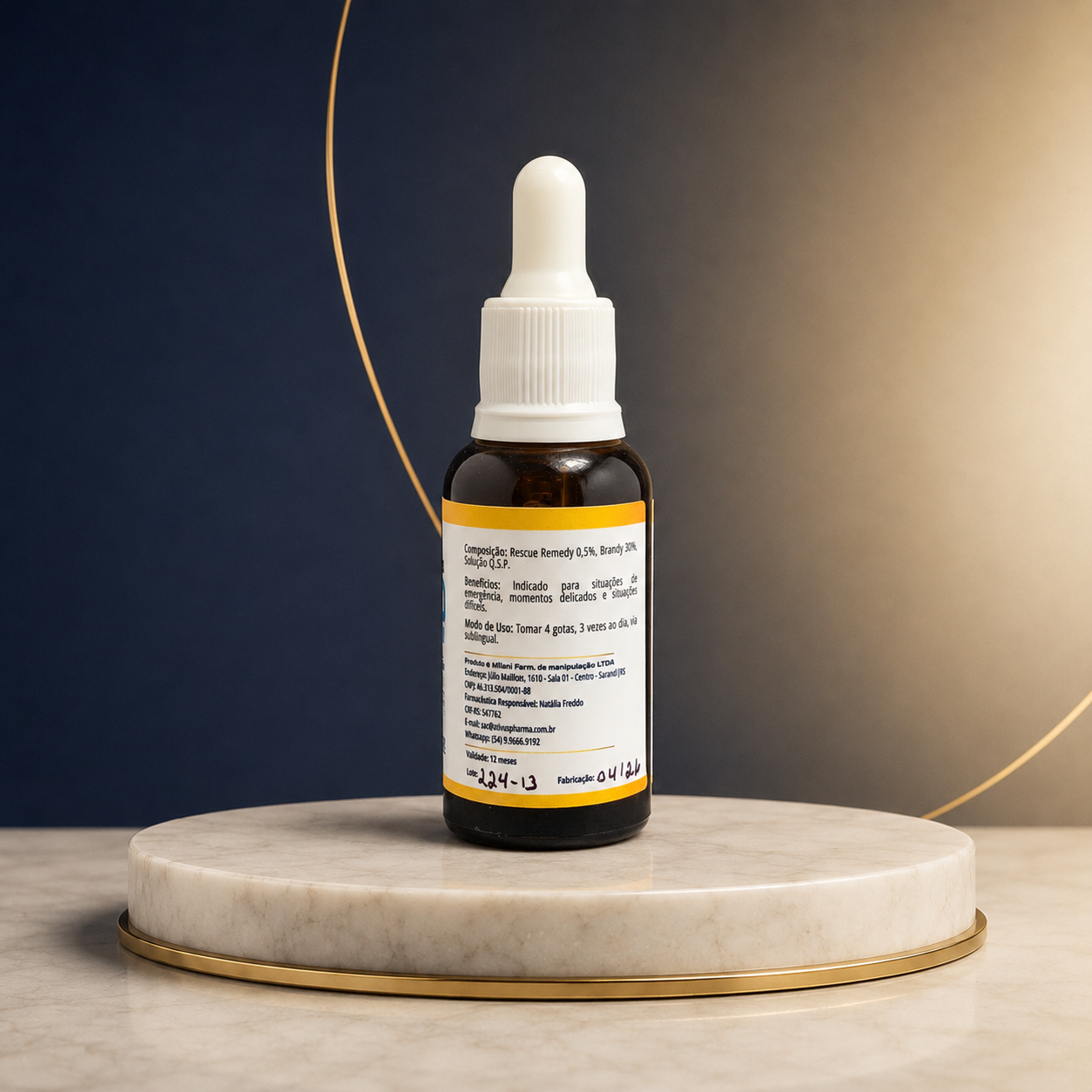 Ativus Neuro Floral Rescue Remedy – 30 ml - Imagem 2