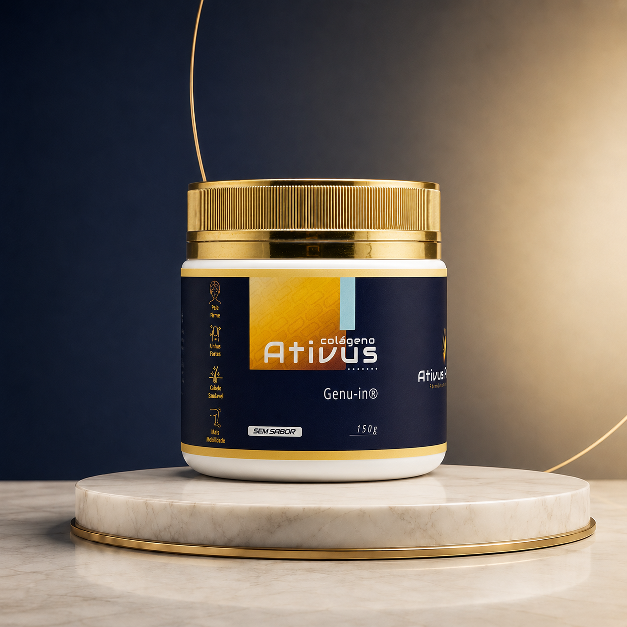 Colágeno Ativus Genu-in® Sem Sabor – 150 g