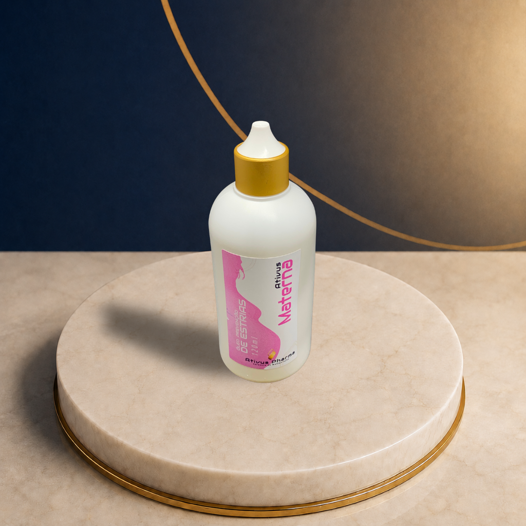 Óleo Corporal Prevenção de Estrias Ativus Materna 120 ml - Imagem 3