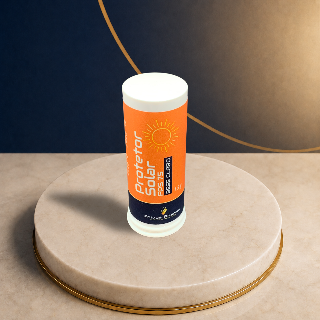 Protetor Solar com Cor Bege Claro FPS 75 Ativus Pharma 15 g - Imagem 3