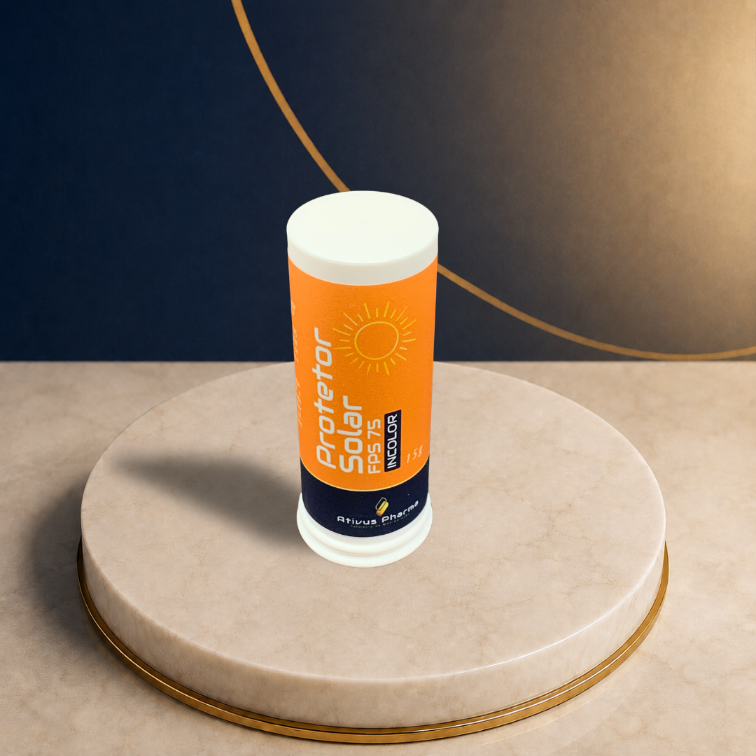 Protetor Solar Incolor FPS 75 Ativus Pharma 15 g - Imagem 3