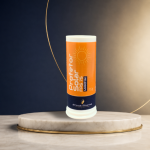 Protetor Solar com Cor Marfim FPS 75 Ativus Pharma