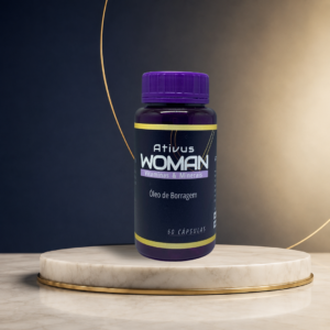 Ativus Woman Óleo de Borragem – 60 Cápsulas
