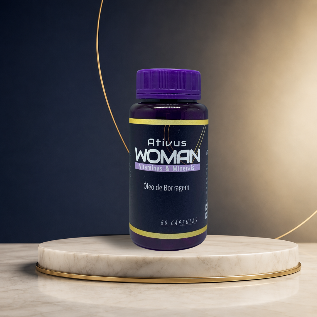 Ativus Woman Óleo de Borragem – 60 Cápsulas