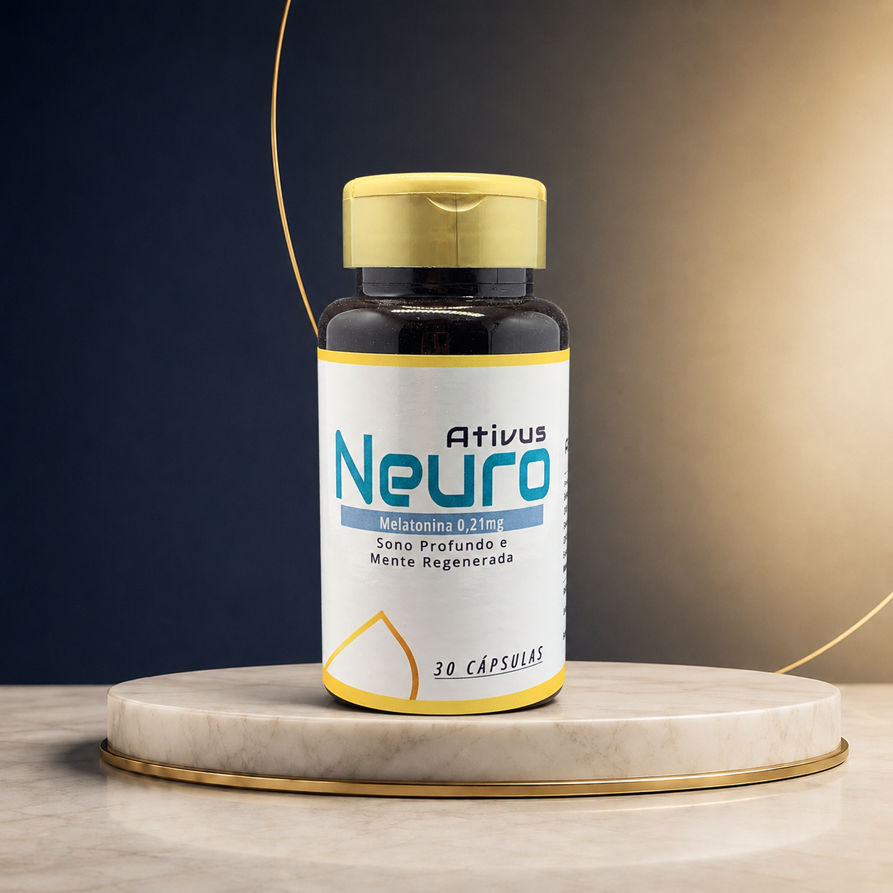 Ativus Neuro Melatonina 0,21 mg – 90 Cápsulas