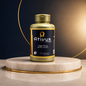 Ativus Ômega 3 — 1000 mg (500 EPA + 200 DHA) - 120 cápsulas