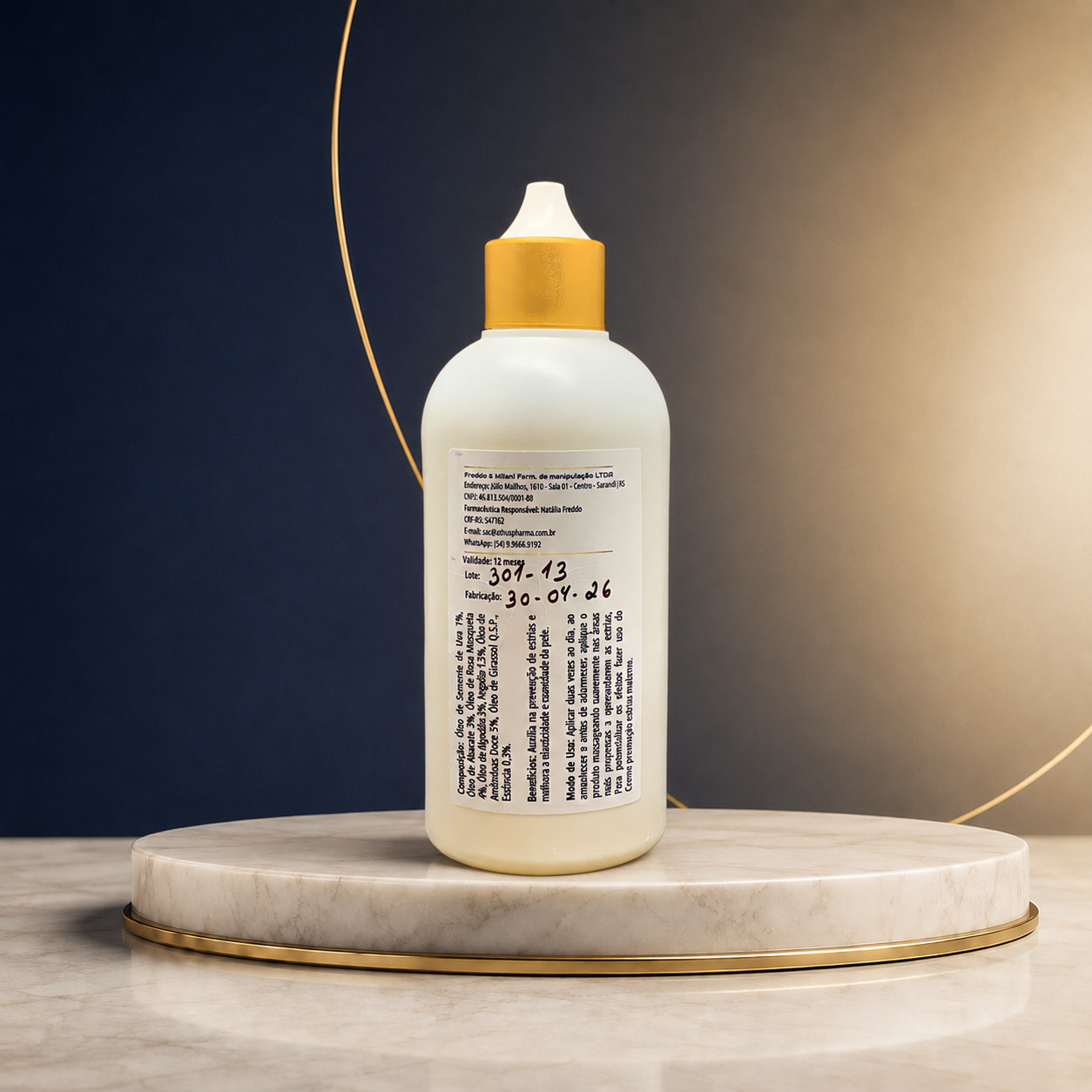 Óleo Corporal Prevenção de Estrias Ativus Materna 120 ml - Imagem 2