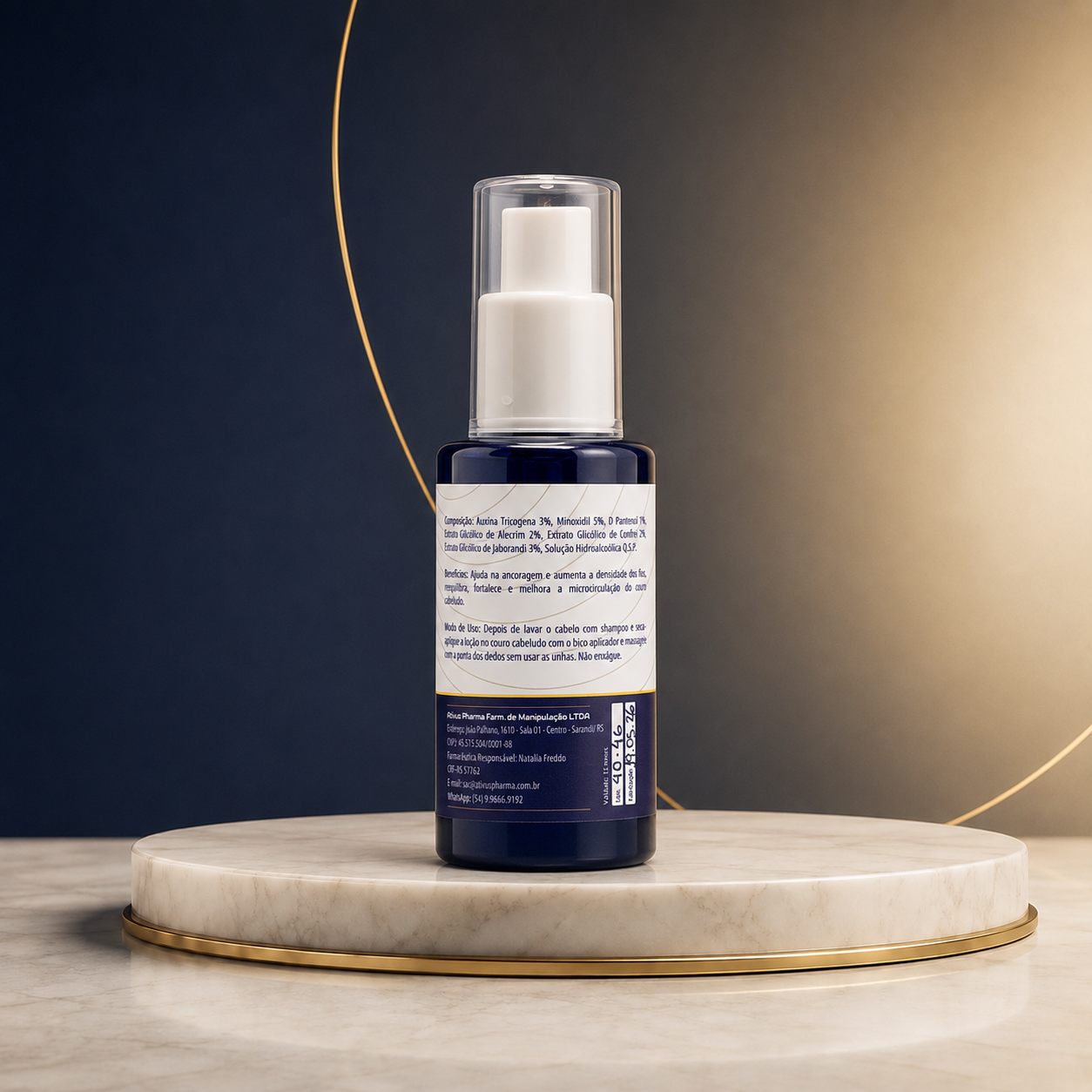 Tônico Antiqueda Ativus Derma Hair 60 ml - Imagem 2